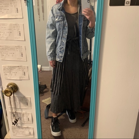 Funky striped vintage vest dress - Picture 7 of 7